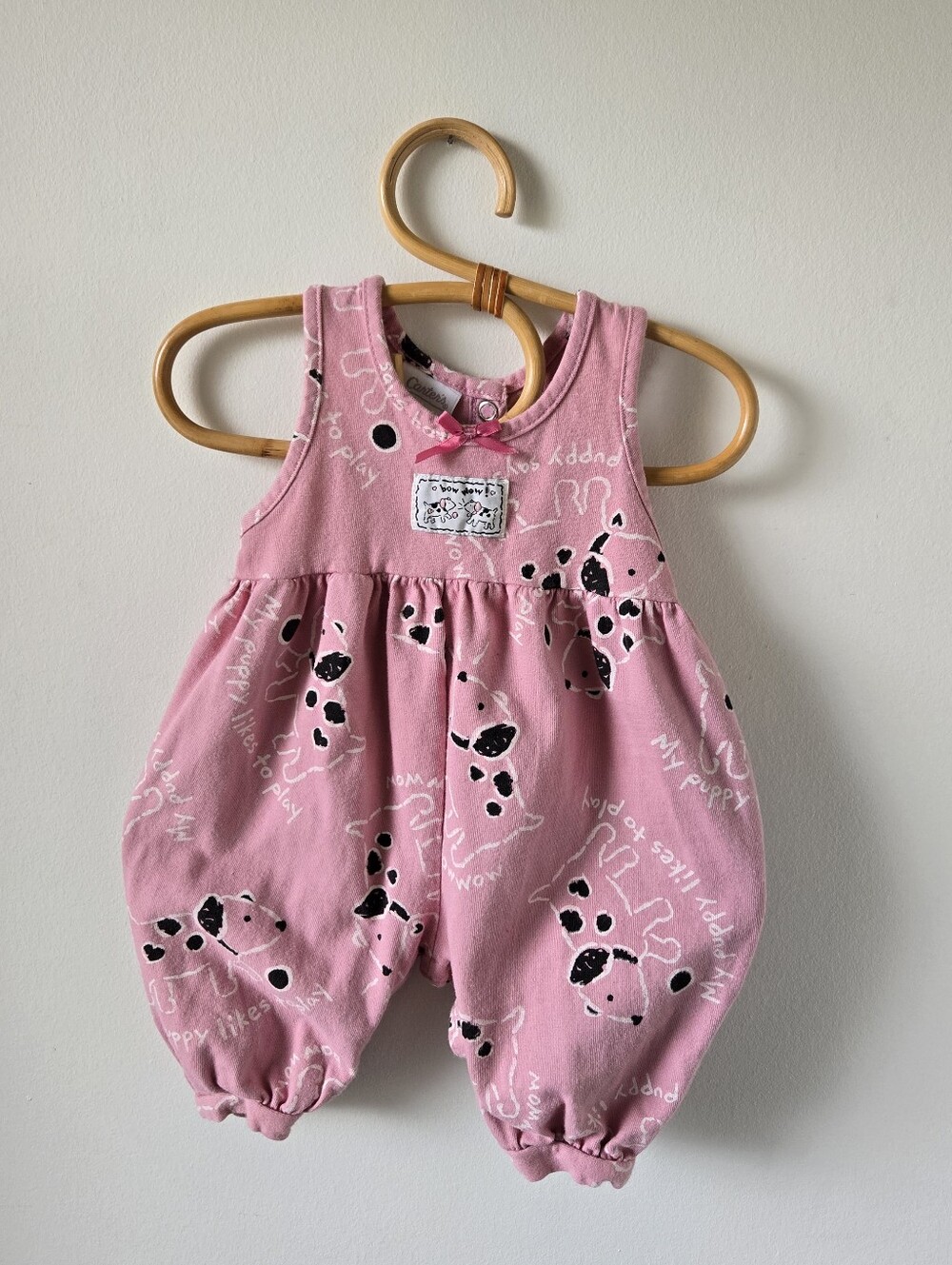 Vintage Carters Puppy Romper